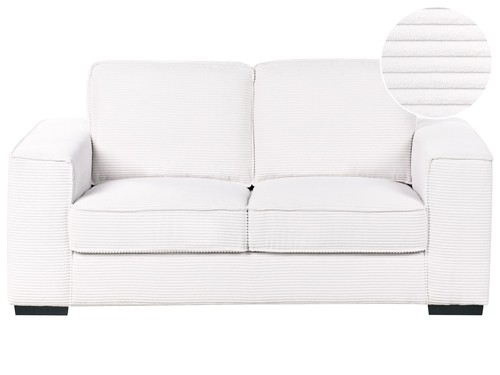 Seater jumbo cord sofa white - seater,
