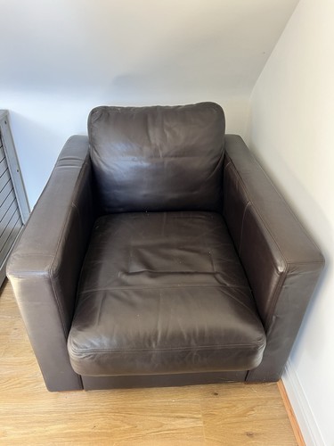 Leather armchair - leather,