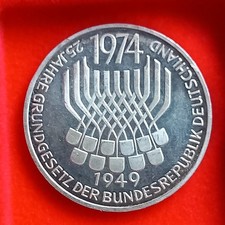 Germany 1974 5 Mark Coin
