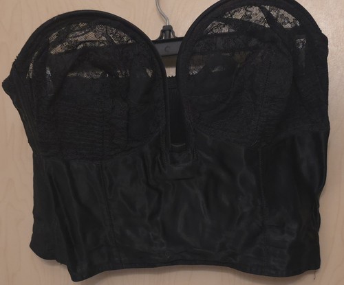 Vintage corset bustier top - vintage,