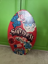 Salt rock wooden bodyboard - salt,
