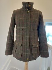 Joules Tweed Field Jacket Size