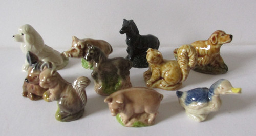 Vintage wade whimsies figures - vintage,
