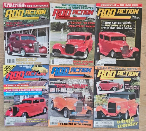 Rod action magazine 1980s - action,