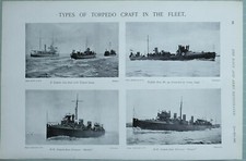 1897 PRINT TORPEDO CRAFT IN FLEET GUN-BOAT TORPEDO-BOAT DESTROYER HUNTER RANGER