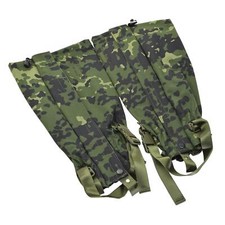 TACGEAR brand leg gaiters Danish M84 camo pattern waterproof metal hooks NEW