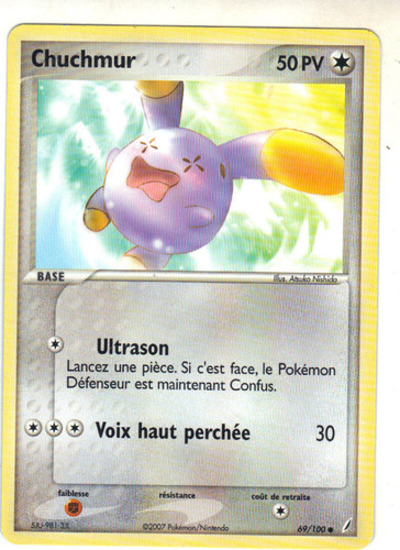 Pokemon 100 chuchmur - pokemon,