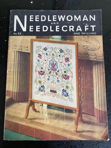 Vintage needlewoman - needlewoman, &