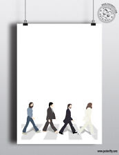 BEATLES - Abbey Road Modern Music Poster Posteritty Minimal Lennon McCartney