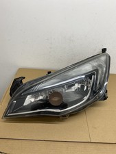 VAUXHALL ASTRA J 13-15 HALOGEN HEADLIGHT PASSENGER LEFT  13371601