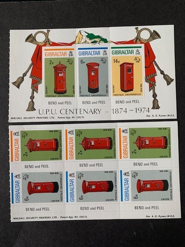 Gibraltar 1974 upu centenary - 1974,