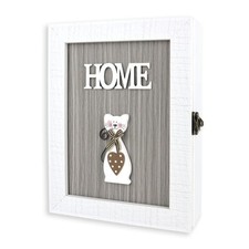 Wooden Key Box Wall Mount –