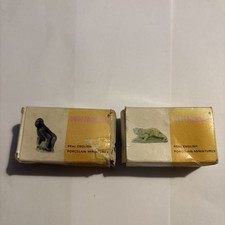 Wade Whimsies X2 Gorilla 33/ leopard 32, in box, VGC, vintage 