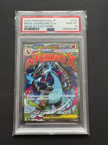 Psa mega charizard - 10, ex