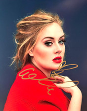 ADELE Hand Signed 8x10"