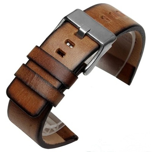 Men leather watch strap fit - men,
