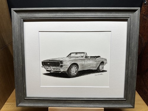 Drawing 1967 chevrolet - drawing,