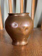 W.A.S Benson arts & crafts scarce small vase A/F S/D 