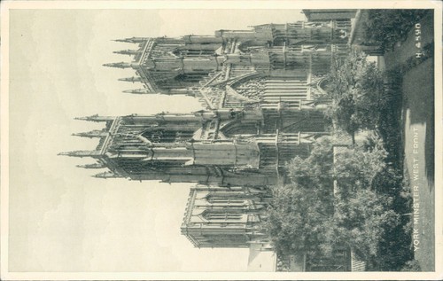 York minster west front