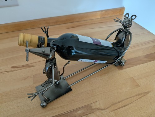Wine bottle display holder - wine,