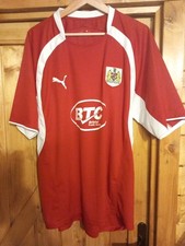Bristol City Shirt Home 07/08