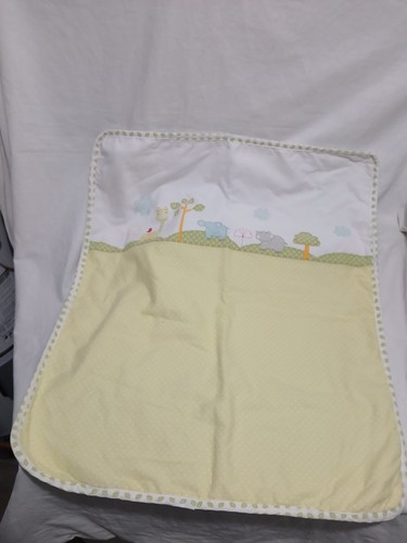 Mothercare baby blanket yellow - blanket,