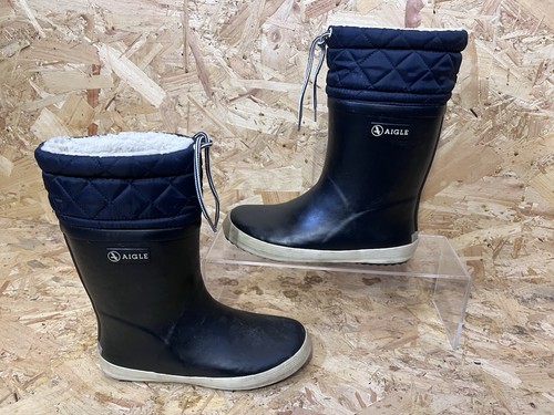 Aigle wellington boots blue - boots,