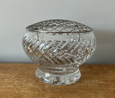 1x Clear Cut Glass Crystal