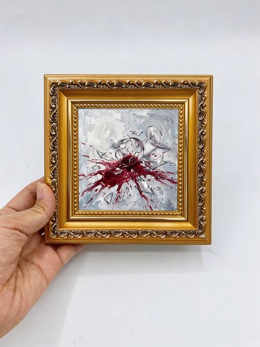 Broken wine glass red abstract - wine,