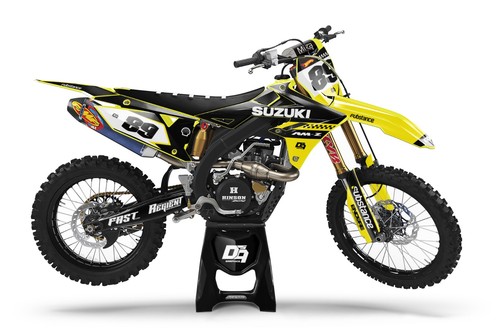 Suzuki motocross graphics - motocross,