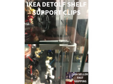 IKEA Detolf Shelf Clips - Add / Adjust Shelf Height Detolf Display (5-30 Pack)