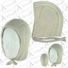 White Medieval Renaissance Cotton Padded Arming Cap Chainmail Coif