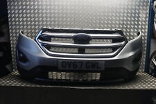 FORD EDGE MK1 FRONT BUMPER COMPLETE IN INGOT SILVER (SEE PHOTOS) 2015-2019 OV67