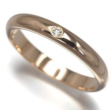Auth Cartier Ring Diamond 1895