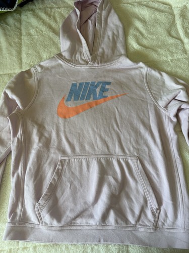 Nike pink pullover hoodie - nike,