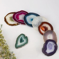 Natural Agate Slice Polished