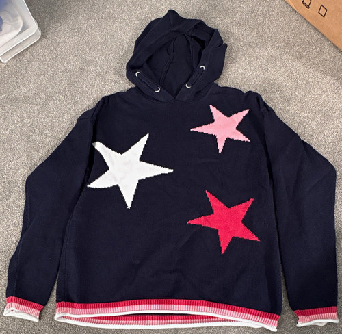 Next girls navy hooded jumper - navy,