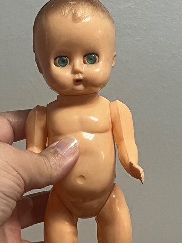 Vintage baby doll hard - baby,