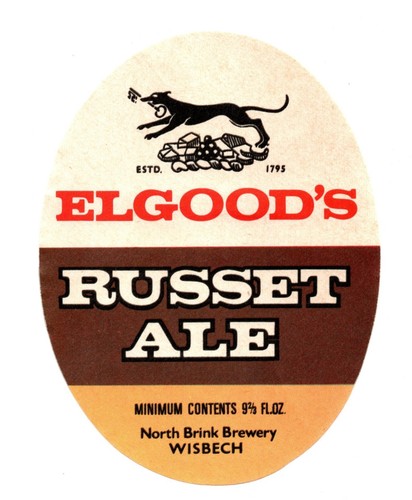 England vintage beer label - -,