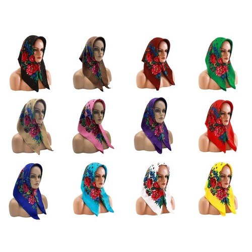 Russian ethnic flower print - ethnic,