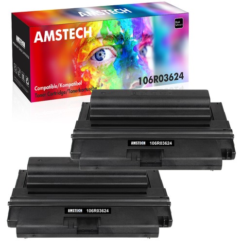 Black toner 106r03624 - black,
