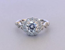 Art Deco Stylish Ring 1.6ct