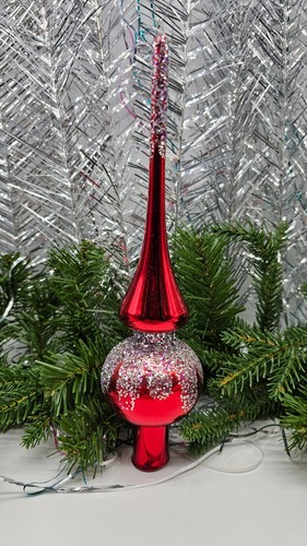 Vintage red glass - red,