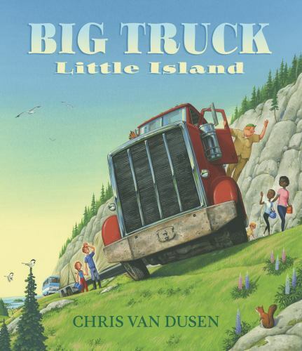 Big truck little island - big,