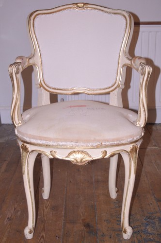 Vintage french painted salon - french,