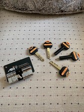 Avocet ABS High Security Euro Cylinder Anti Snap Lock - Chrome (TS007)