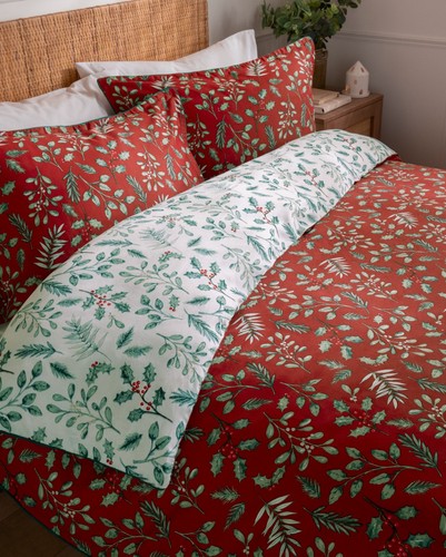 Christmas floral reversible - floral,