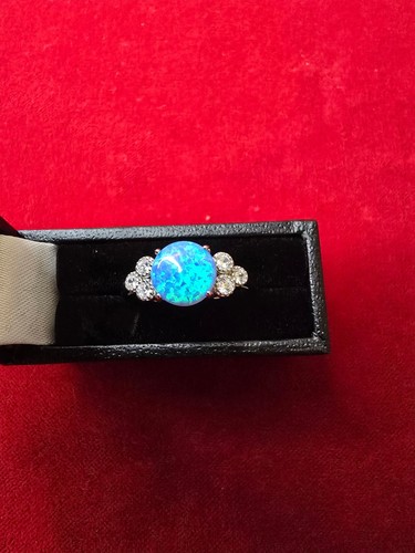 Gorgeous blue opal - blue, &