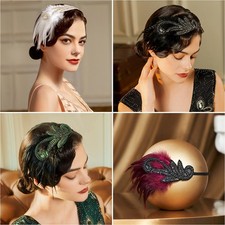 1920s flapper headband - 1920s,