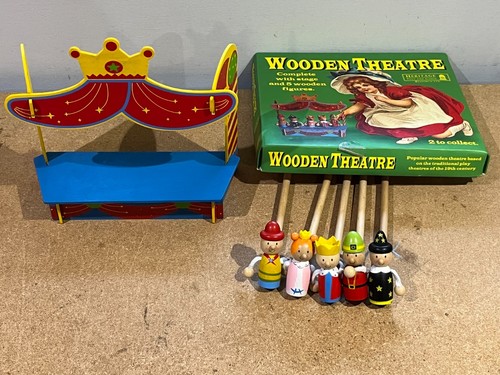 Wooden theatre with - wooden, 5